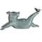 Hello Honey® 7.5" Gray Yoga Pig with Bird Decoration